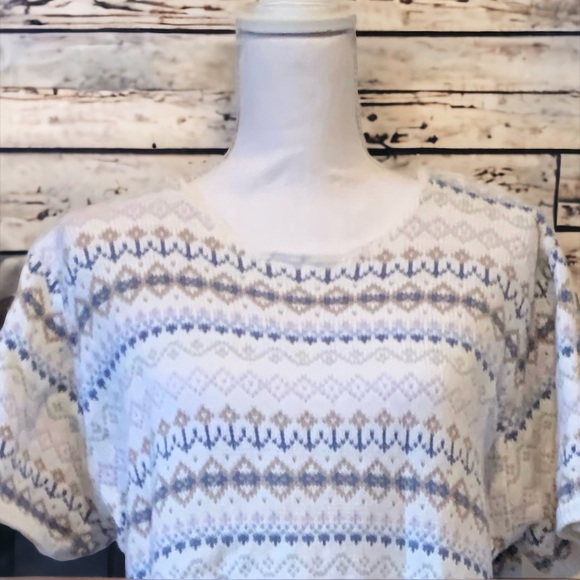 EDDIE BAUER SHORT SLEEVE SWEATER - Picture 4 of 7